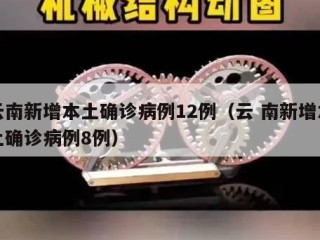 云南新增本土确诊病例12例（云 南新增本土确诊病例8例）