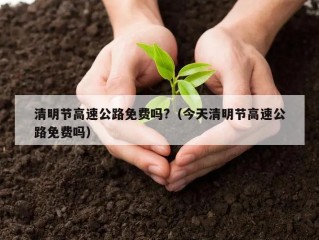清明节高速公路免费吗?（今天清明节高速公路免费吗）